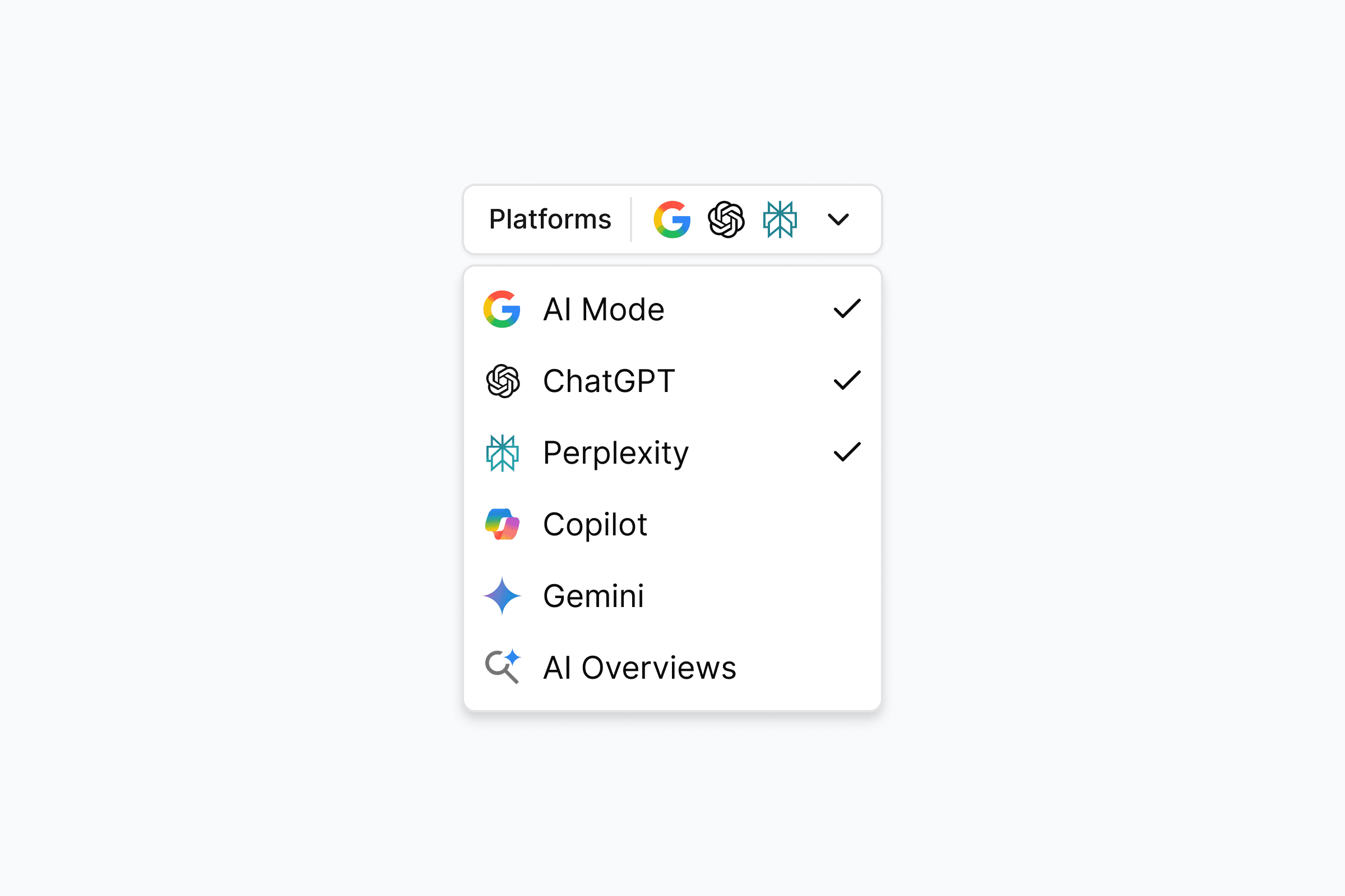 Screenshot of AI Mode in Hall