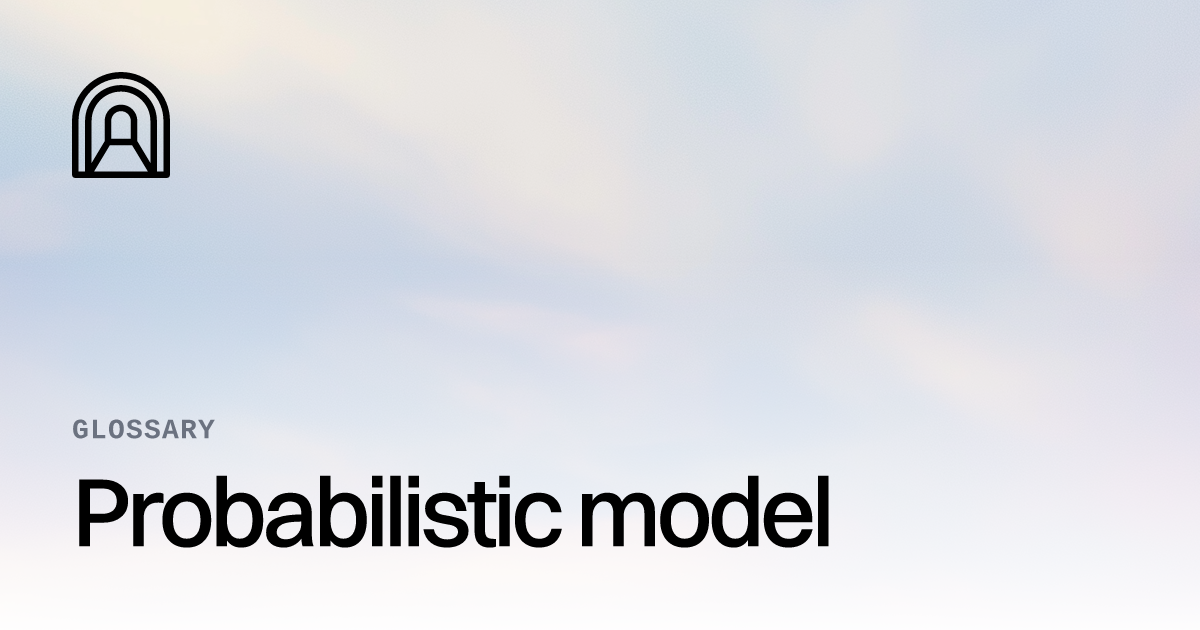 Probabilistic model